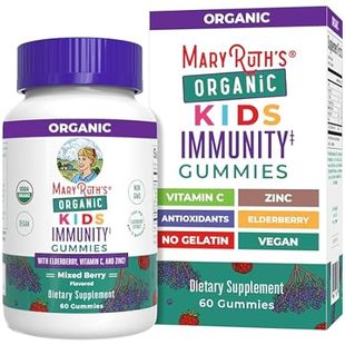 MaryRuth Organics Kids Immune Support Gummies | USDA Orga