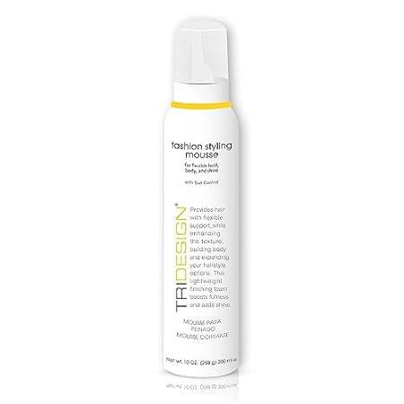 TRI Fashion Styling Mousse - Mousse for Wavy Hair， Mousse