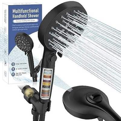 JONKEAN Handheld Water Softener Shower Head with Filter f