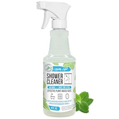 Mighty Mint Shower Cleaner， Non-Toxic， No-Rinse， No-Scrub