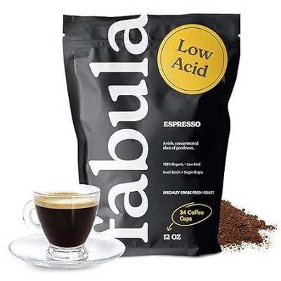 Fabula Coffee Espresso Freshly Grounded - Organic - Low A