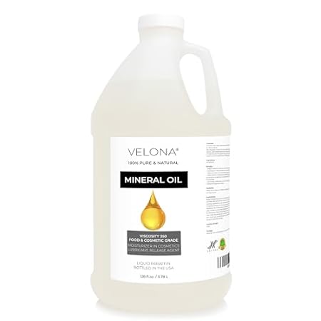 Velona Food Grade Mineral Oil 350 Viscosity NF USP Grade