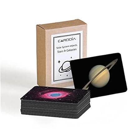 CARDDIA Astronomical Objects STEM Flash Cards (Including