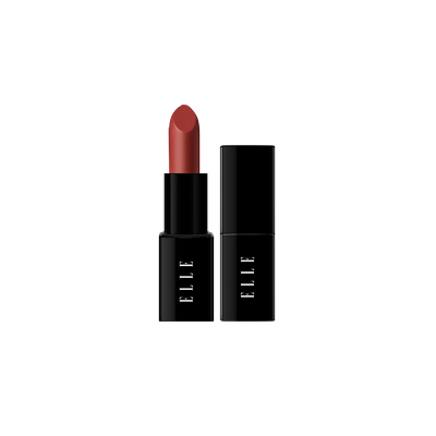 试用ELLE尤雾唇膏700水粉辣椒色