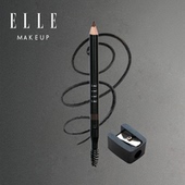 ELLE立体塑形双头眉笔自然立体易上色不易晕染眉笔女初学者刀削式