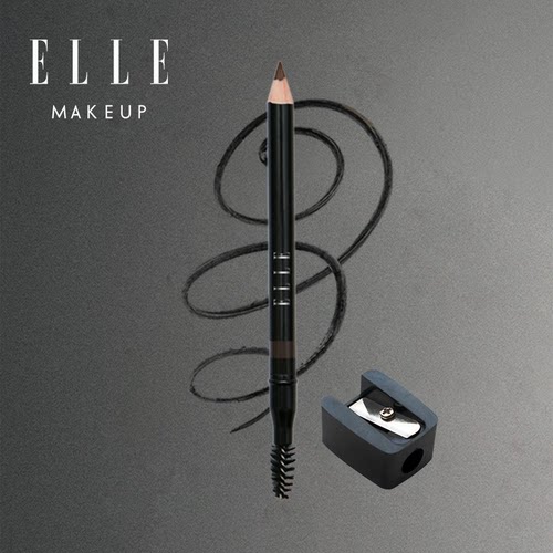 elle立体塑形双头眉笔晕染刀削式
