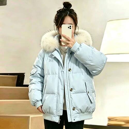 千仞岗高中初中学生羽绒棉服女新款冬季可爱少女韩版宽松加厚休闲