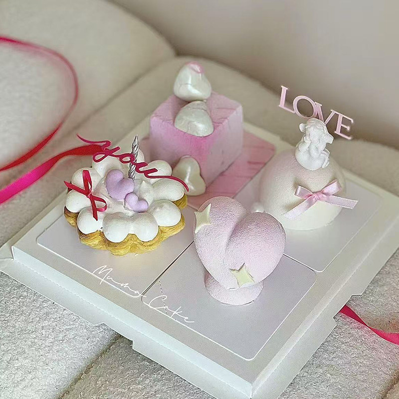 2026情人节快乐爱心慕斯蛋糕装饰love亚克力天使情侣表白装扮插件,节庆用品/礼品,蛋糕/烘焙装饰用品,淘宝优惠券,粉丝福利购,淘宝优惠卷