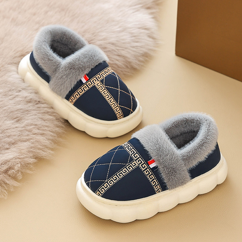 儿童亲子拖鞋冬季卡通保暖加绒加厚pu皮防水防滑男女宝宝棉鞋,童鞋/婴儿鞋/亲子鞋,儿童棉拖鞋,淘宝优惠券,粉丝福利购,淘宝优惠卷