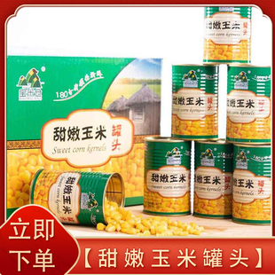 内蒙古特产林西县宝米仓玉米罐头425g*6罐/箱批发商用