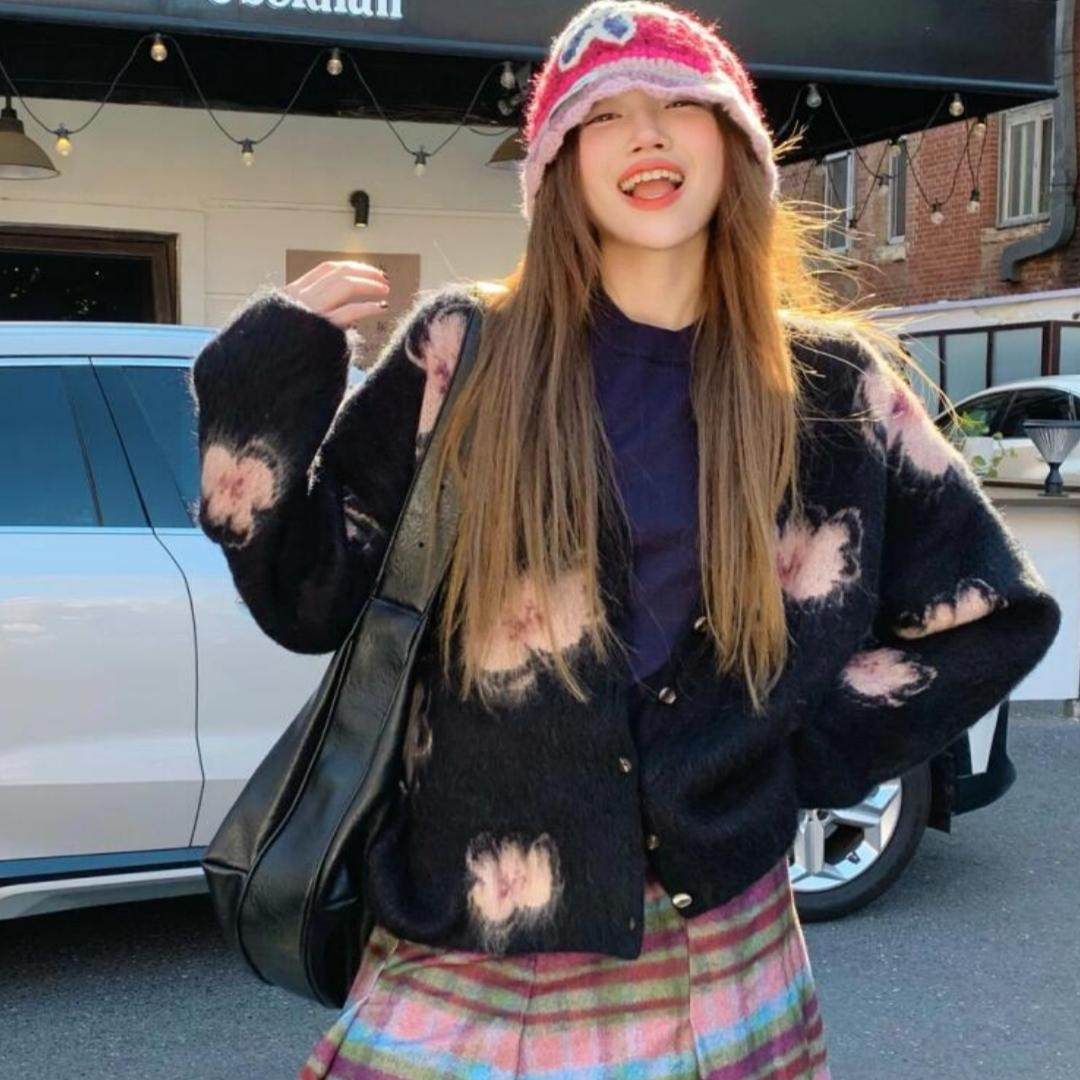 秋冬氛围感毛线渔夫帽子女设计感小众大头围多巴胺针织花朵盆帽潮,服饰配件/皮带/帽子/围巾,帽子,淘宝优惠券,粉丝福利购,淘宝优惠卷