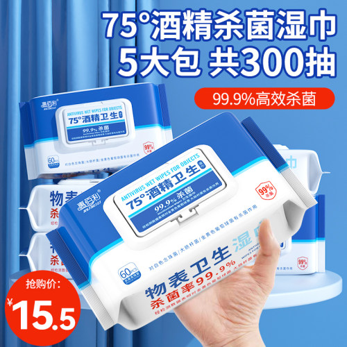 杀菌办公家用大包学校湿纸巾