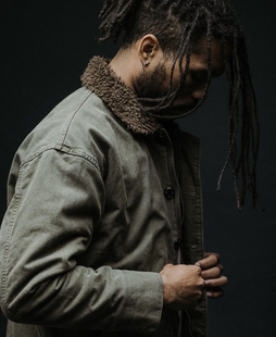 社长NELGHBDRHODD24aw毛领N1夹棉外套nbhd余文乐同款 N1甲板服夹克