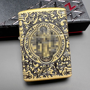 ZIPPO正品之宝打火机 太仓版原版盔甲康斯坦丁 古铜暗夜之印29561