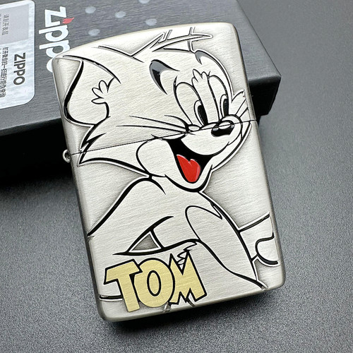 ZIPPO正品之宝打火机162猫和老鼠