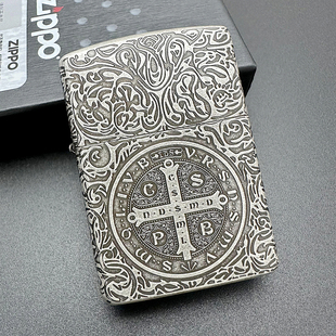 ZIPPO正品之宝打火机 千语原版盔甲DIY 162古银康斯坦丁