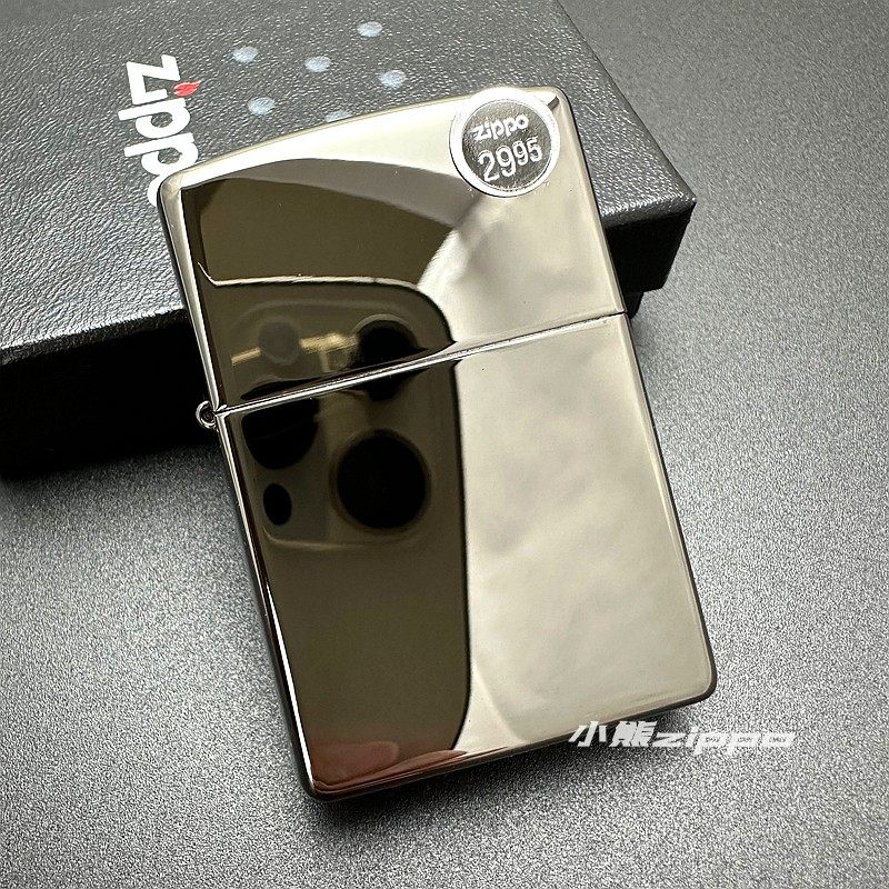 ZIPPO正品之宝打火机 美版原版常规黑色 150黑冰镜面光板