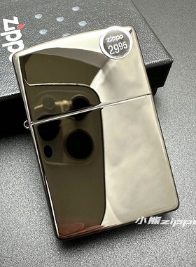 ZIPPO正品之宝打火机 美版原版常规黑色 150黑冰镜面光板