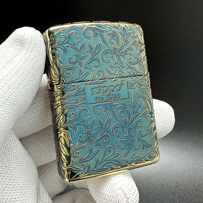 ZIPPO正品之宝打火机 日版原版盔甲限量版 五面唐草在我心-3-21A