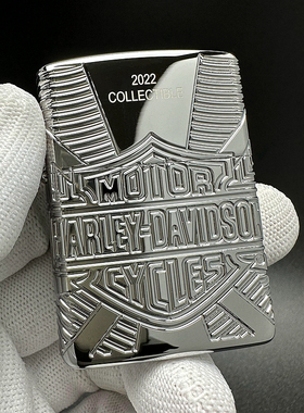 ZIPPO正品之宝打火机 美版原版盔甲 哈雷C22 哈雷2022年度机49814