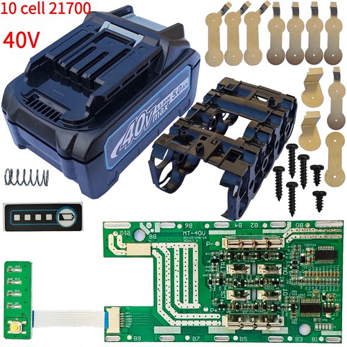 适用于牧田 MAKITA 40V BL4040 40V 10 CELL 21700 Battery kits