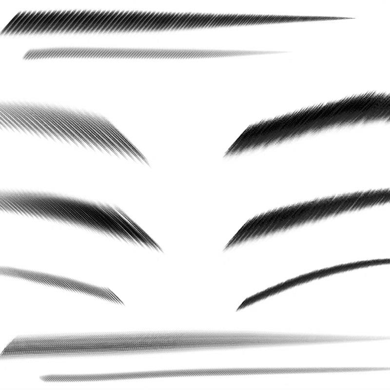 Kltu眉刷 csp优动漫眉毛笔刷