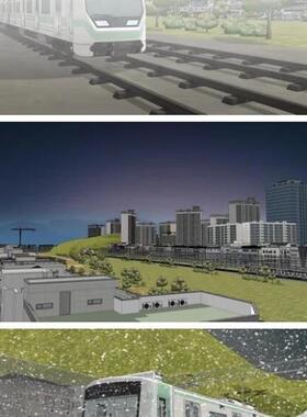 【自购回血】acon3d地铁+综合距离全套模型