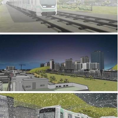 【自购回血】acon3d地铁+综合距离全套模型