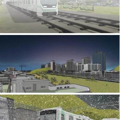 【自购回血】acon3d地铁+综合距离全套模型