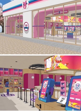 acon3d必备咖啡店、冰淇淋店、甜甜圈店套装 su模型草图大师模型