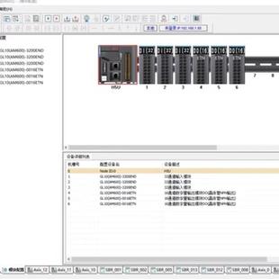 总线控制 过站机 12个轴 汇川H5U 汇川伺服现场稳定使用 ****案例