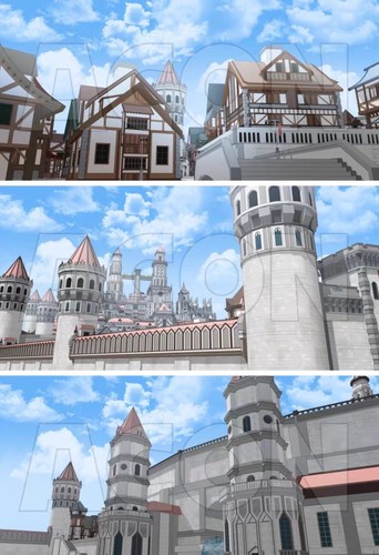 【acon3D模型】奇幻大都市 共计1个整体文件