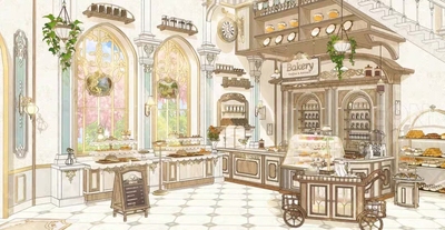 【acon3d】热烘烘的面包店  可直拍