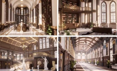 【acon3d】奇幻学校的日常-全套 包含奇幻宿舍3种类型共计8个文件