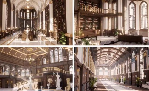 【acon3d】奇幻学校的日常-全套 包含奇幻宿舍3种类型共计8个文件