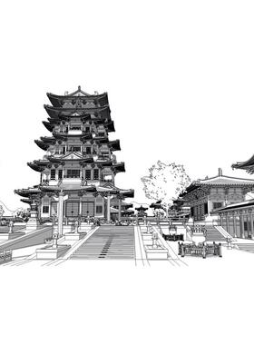 【Acon3d】东方背景 - 全套