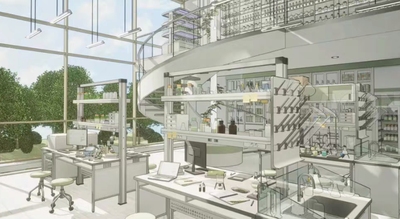 【acon3d】科学家的实验室  可直拍