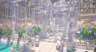 东洋风天文学幻想02 与星星一起 温室 acon3d