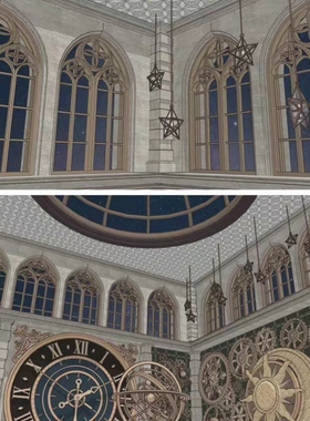 【acon3D模型】 梦想和幻想的空间