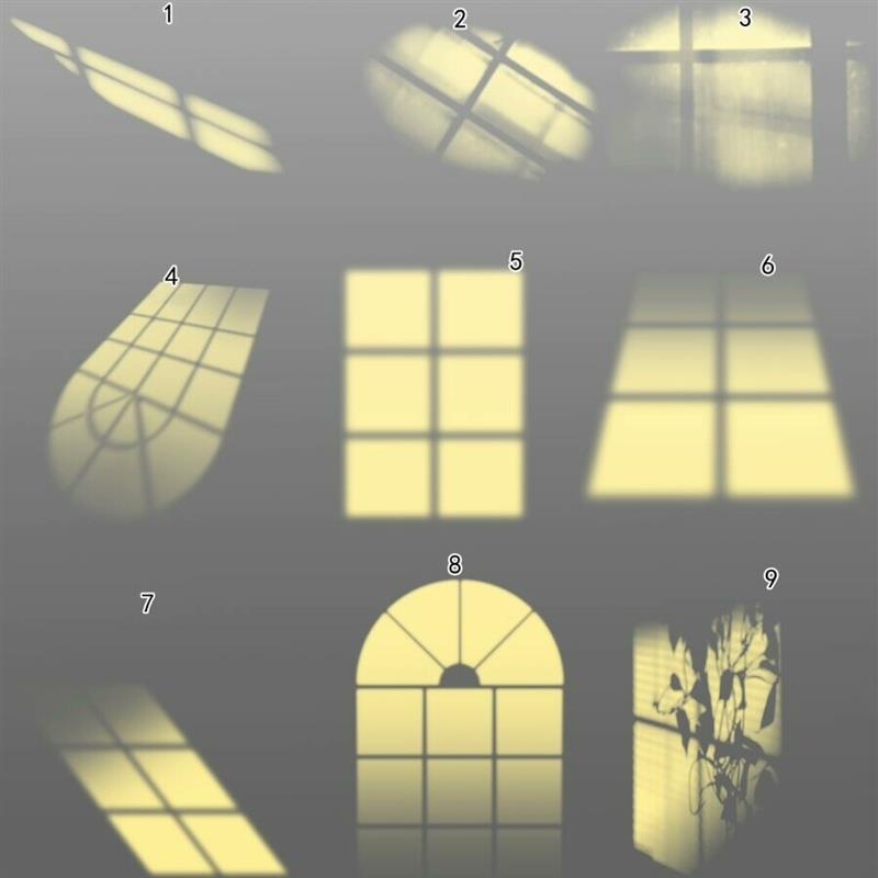 【csp笔刷】窗户投影笔刷20种  sut文件