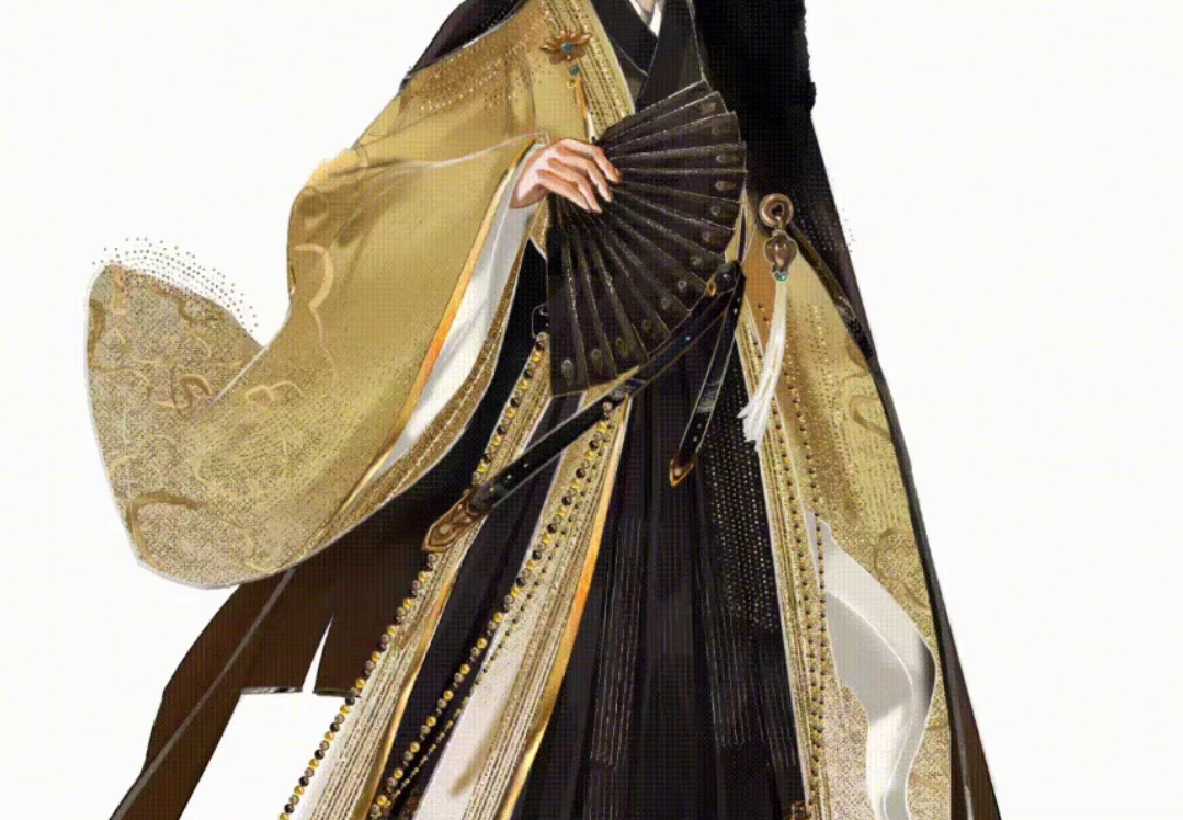 CSP 刺绣 花纹 镶金 纹样 古风 笔刷 优动漫