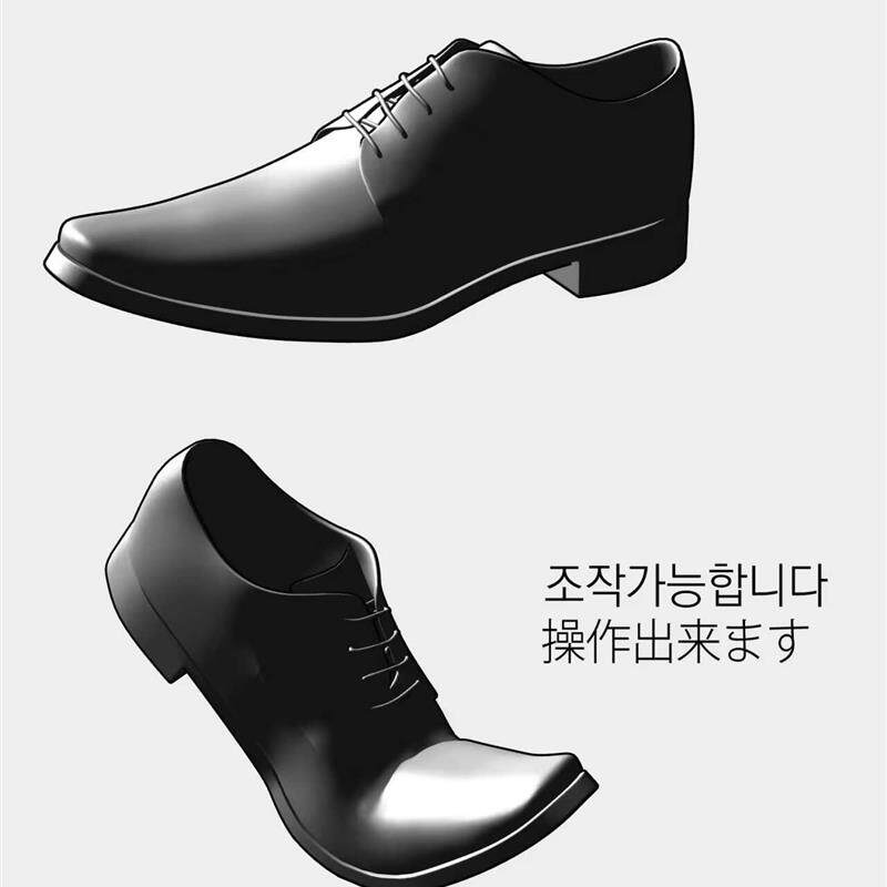 【csp模型】3d男士皮鞋模型