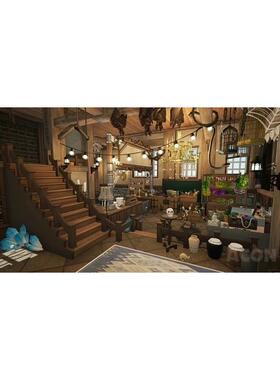 【acon3d】奇幻魔法商店