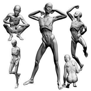 csp 人物 模型 男人 人模 C299消瘦