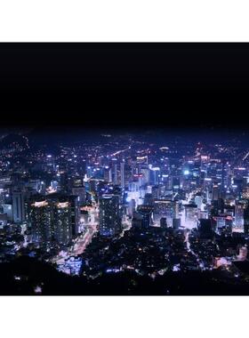 城市灯光夜景（acon3d韩国）图片素材