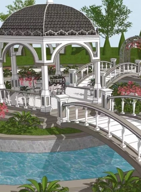 【acon3d】小花园茶会 可直拍