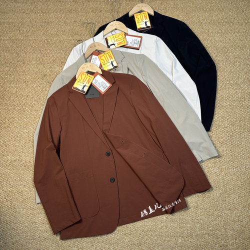高端可收纳轻薄透气速干防晒西服