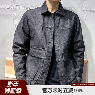 单宁重工水洗复古刺绣牛仔衣夹克外套潮 线下479 男人味十足 狠帅