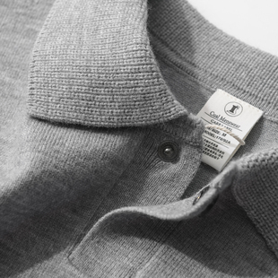 老钱风商务休闲翻领保暖polo衫 秋冬男士 针织毛衣 腔调随性 柜599