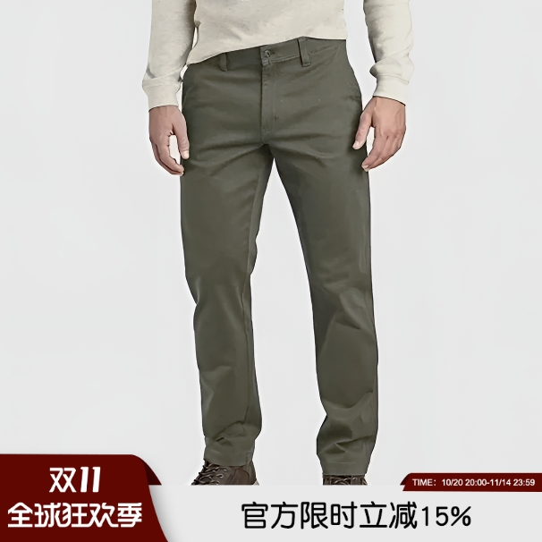牛裤来袭！加绒保暖防风高端秋冬男士弹力柔软亲肤加厚商务休闲裤